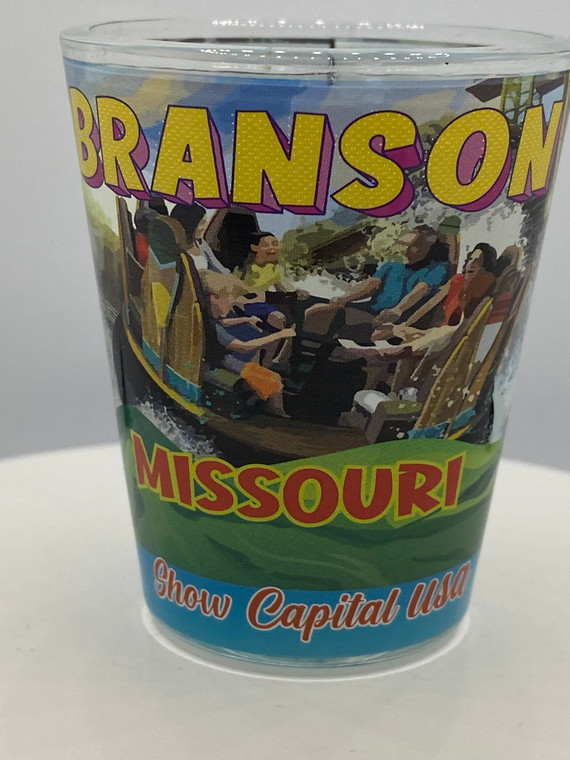"Branson" Missouri Shot Glass 2 oz
