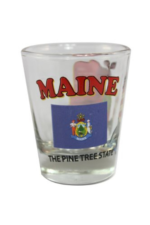 State Shot Glass Maine - ME