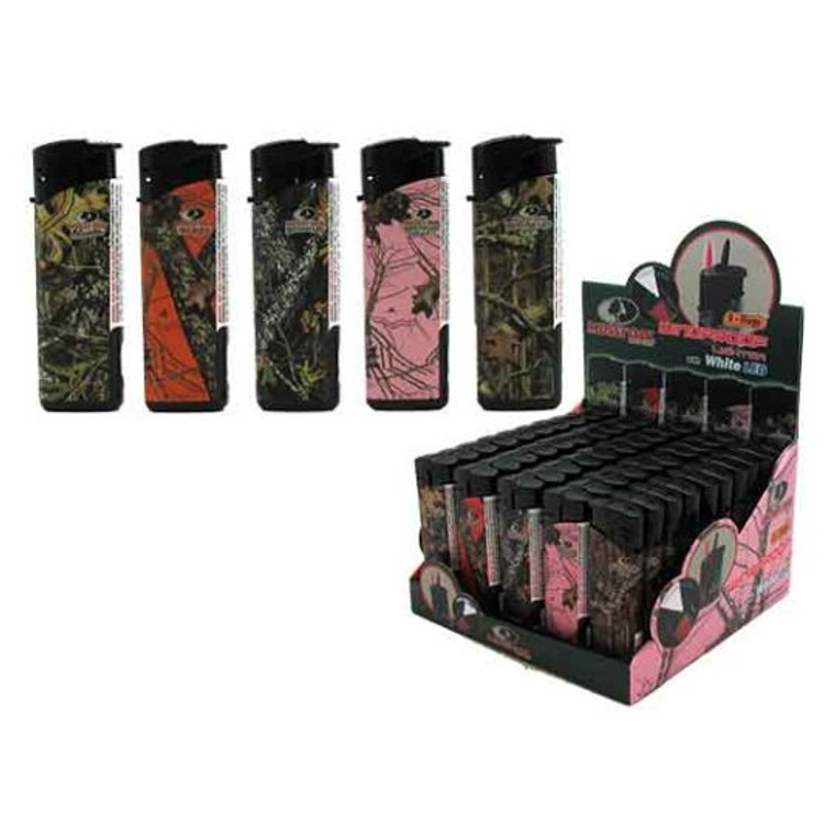 Mossy Oak Camo Wrap Refillable Lighters (50 Pcs/Disp)