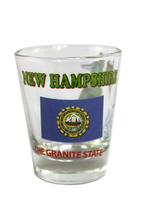 State Shot Glass New Hampshire - NH