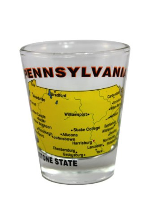 State Shot Glass Pennsylvania - PA
