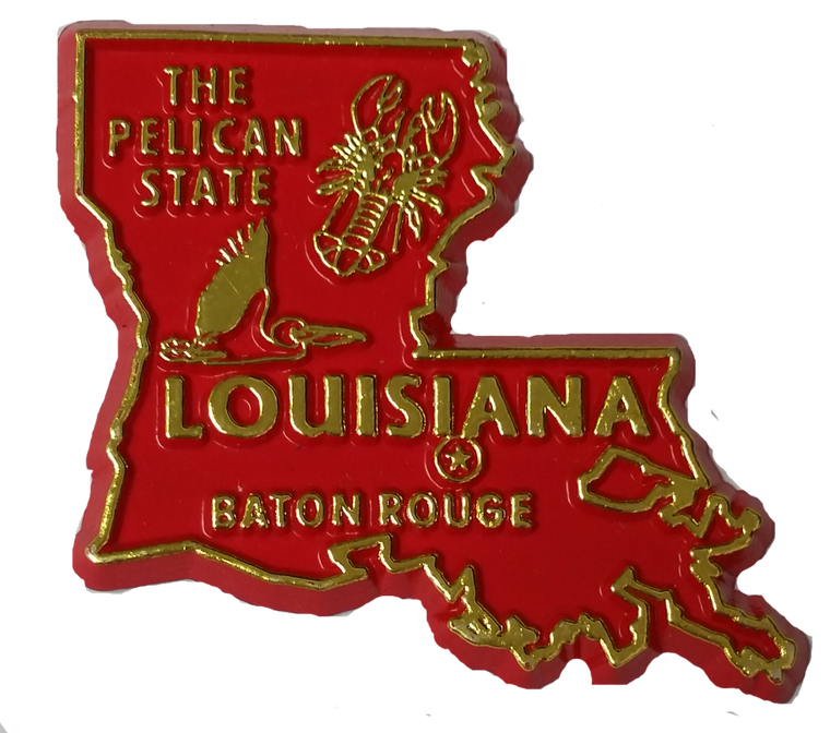 State Magnet Louisiana - LA - 2D