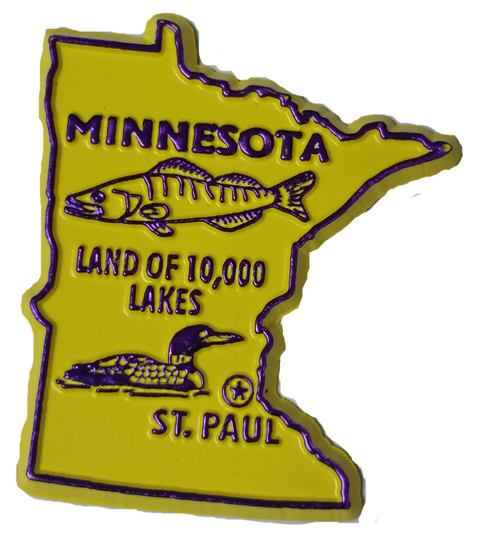 Magnet Minnesota - MN - 2D