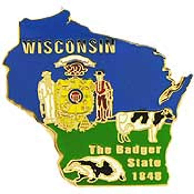 Hat Pin Wisconsin - WI