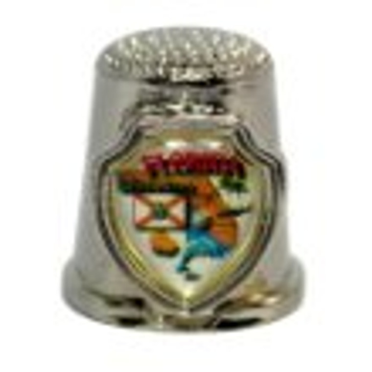 State Metal Thimble Florida - FL