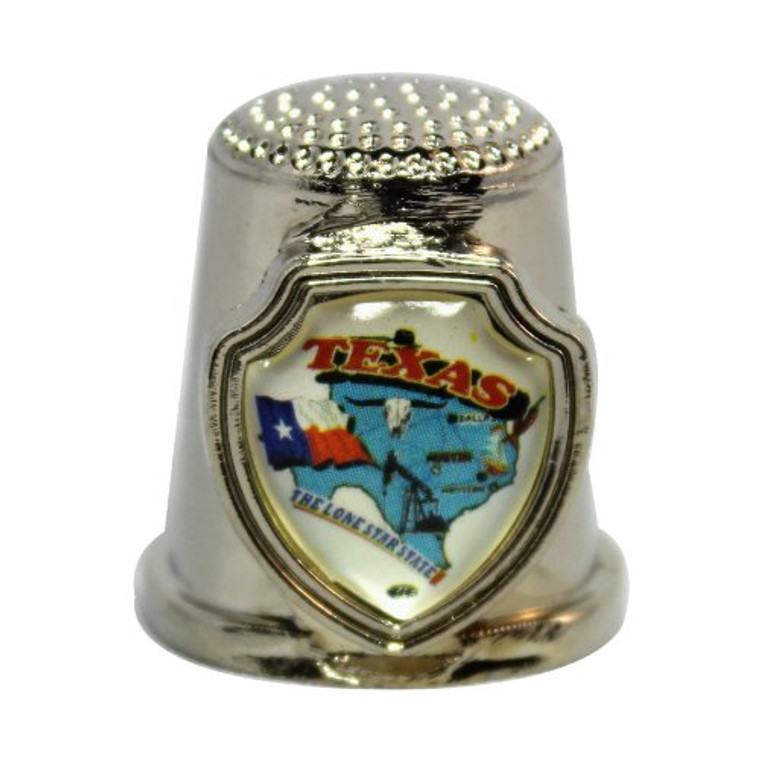 State Metal Thimble Texas - TX