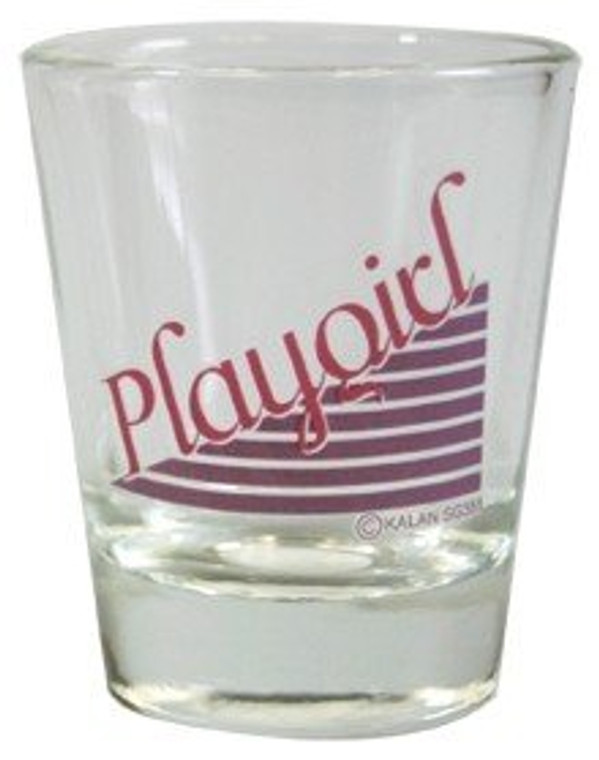 Shot glass -"PlayGirl" 2 oz