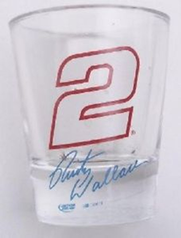 Shot glass Rusty Wallace # 2 Racing  2 oz