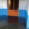 30 inch -35 inch Quick Dam Flood Gates block doorways from oncoming flood water. This steel & neoprene frame expands to fit multiple size doorways & seals off the doorway in just minutes, with no alterations or fixations needed.