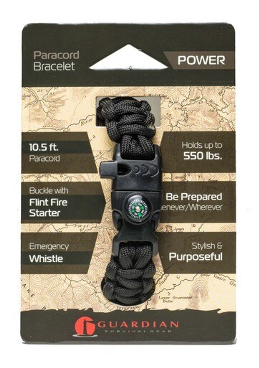 Guardian Paracord Bracelet (Power) - Survival Pro Shop