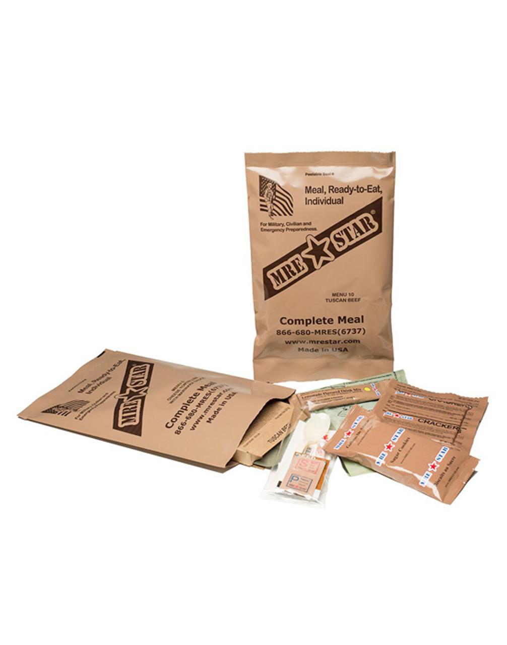 MRE Meal Ready to Eat - Long Term Food Storage 