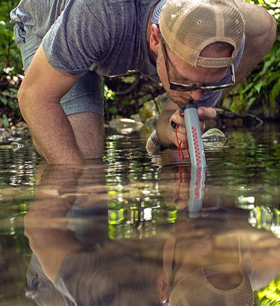 Water Filter Straw Portable Personal Water Filtration Survival Emergency  Kits