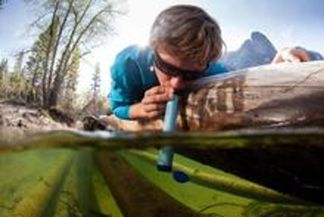 LifeStraw - Personal survival water filter - (Green) - Survival
