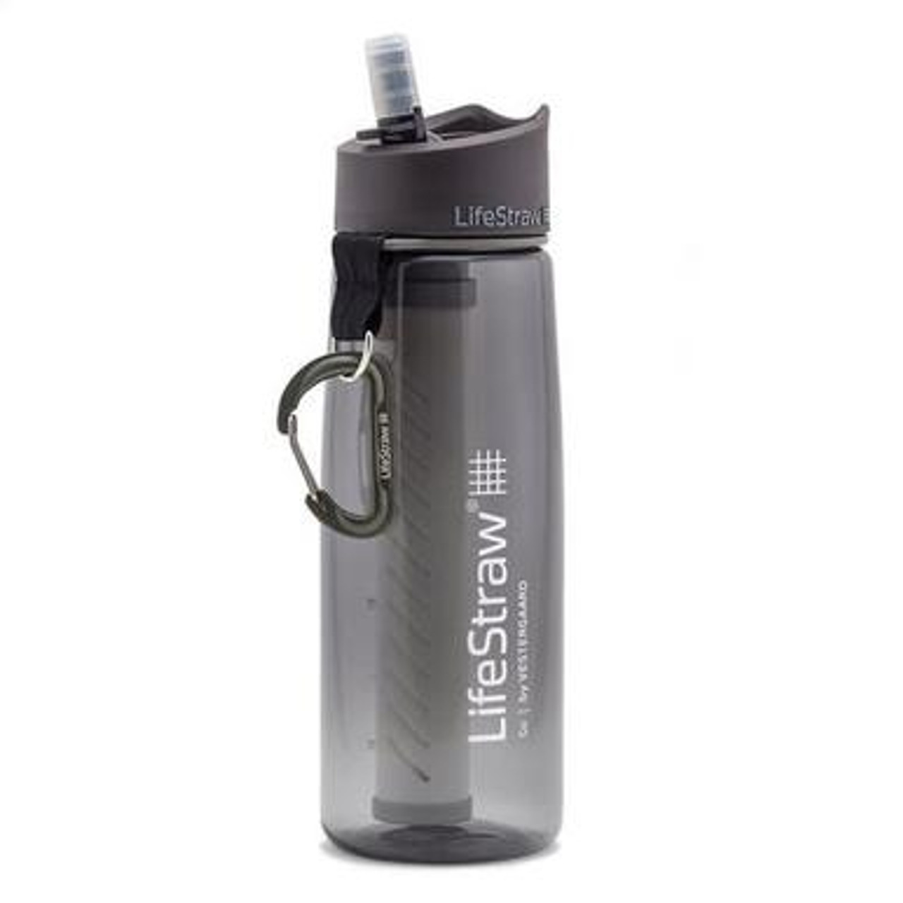 LIFESTRAW GO -Water Filtration Bottle (Grey) - Survival Pro Shop