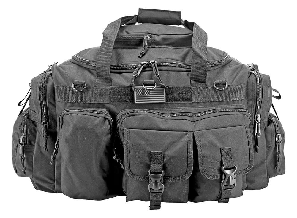 Tactical Duffle Bag (Large) Black Survival Pro Shop