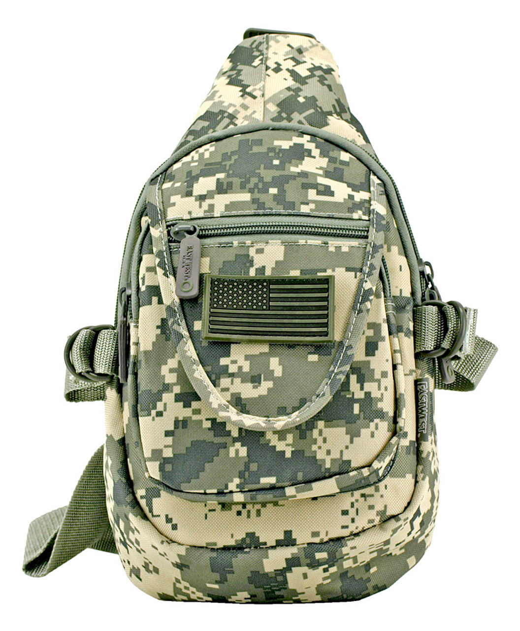 camo sling pack