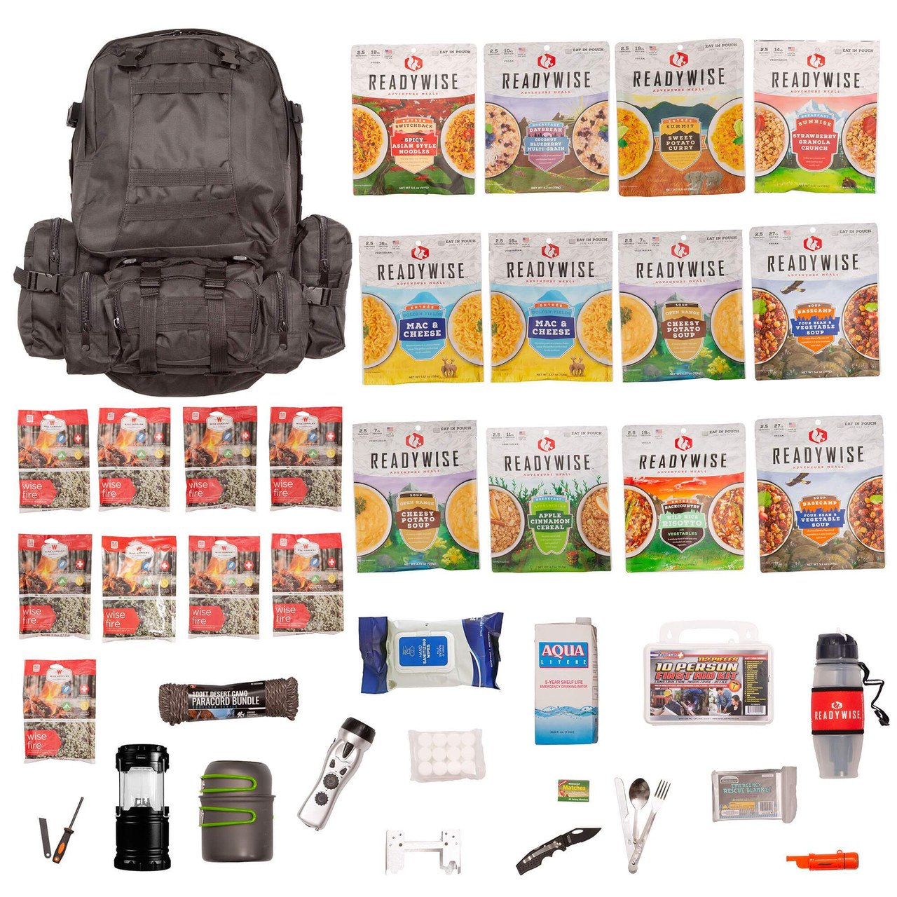 1 Person Emergency Kit (3 Day Backpack)