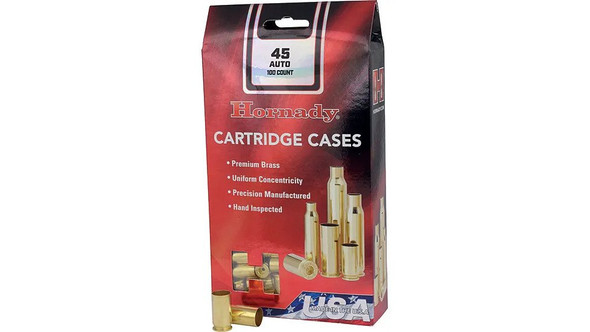 Hornady Unprimed Brass Cartridge Cases 8760
