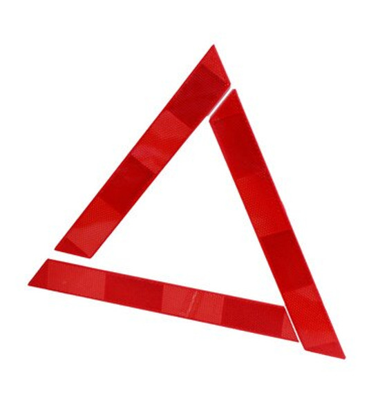 This Reflective Triangle is a must have in your car, perfect for roadside emergencies.