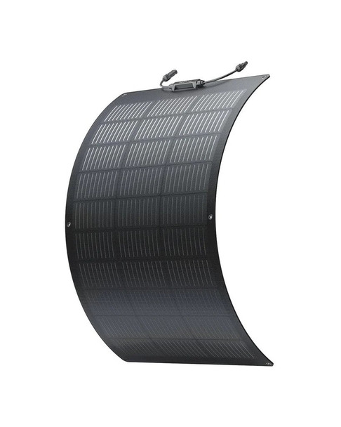 At only 5.1lbs (2.3kg), this flexible solar panel is easy to move and install, barely adding any weight to your vehicle. Flexible solar panels are perfect for roofs that can only support a light load, such as tents and awnings.