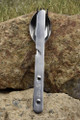 This Stainless Steel utensil set includes a Fork, Knife and Spoon. Great for camping and backpacking.