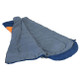 The NTK Freedom, from NTK, is a synthetic 2 season sleeping sag with hybrid shape (mummy/envelope).