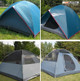 NTK Cherokee GT 3/4 is a 3 to 4 Person 7 by 7 Foot Outdoor Dome Family Camping Tent 100% Waterproof 2500mm, Easy Assembly, Durable Fabric Full Coverage Rainfly – Micro Mosquito Mesh for Maximum Comfort.