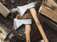 The Boker Plus Appalachian Axe features a Rhenish-shaped axe head made of 1055 carbon steel. The universally designed blade thickness is equally suitable for felling and splitting.