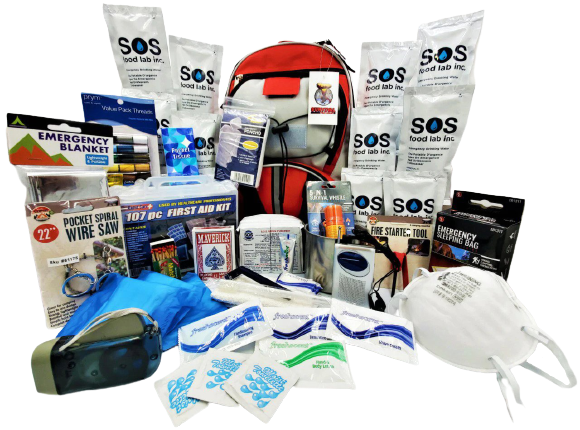 Survival Pro Shop 1 Person Emergency Kit Survival Bag 72 Hours