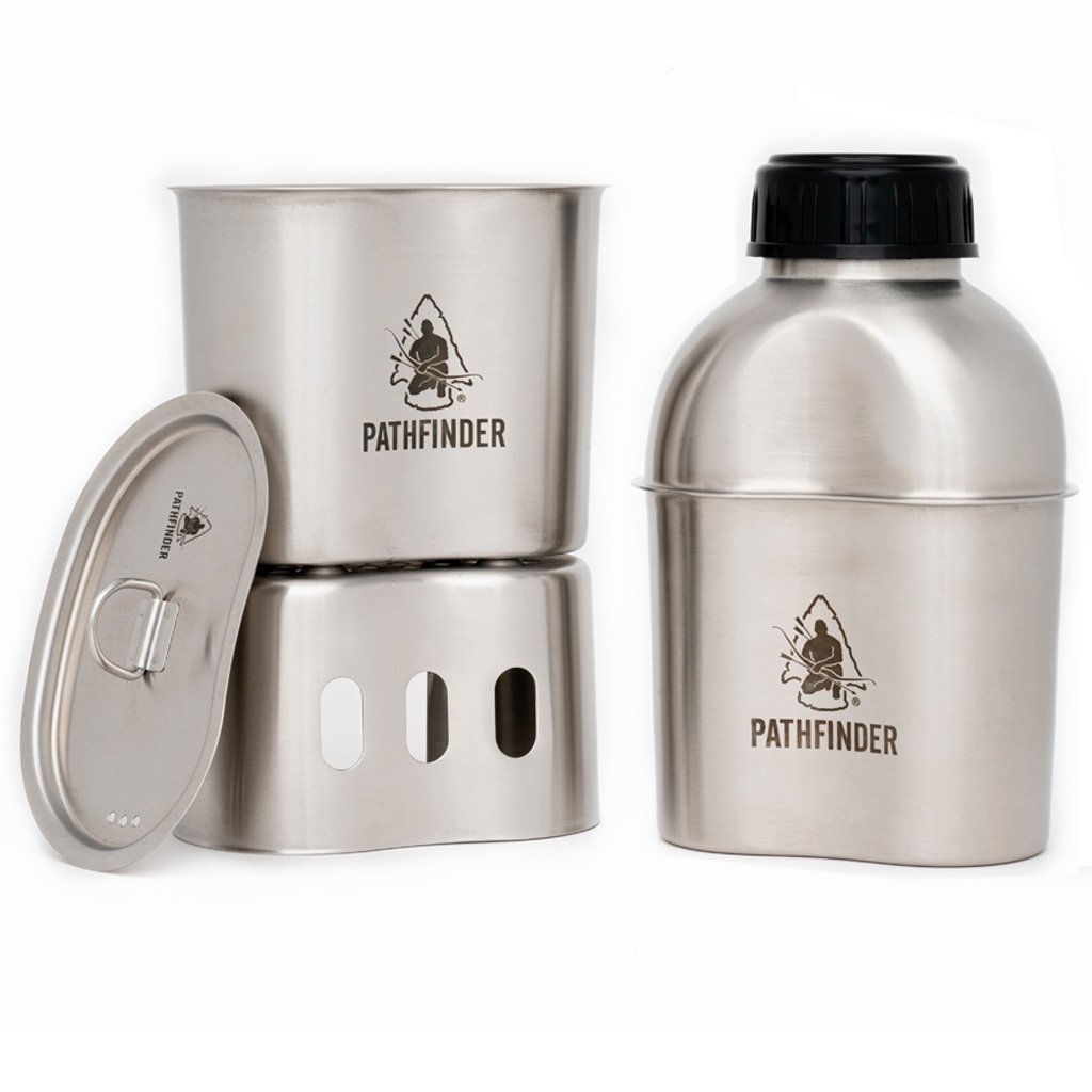 PATHFINDER 32 oz Stainless Steel Water Bottle