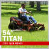 Toro 54" TITAN Zero Turn Mower