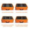 Stihl Battery Case Inserts - INSERT ONLY for One - AL 101 Charger. Four AK Batteries.