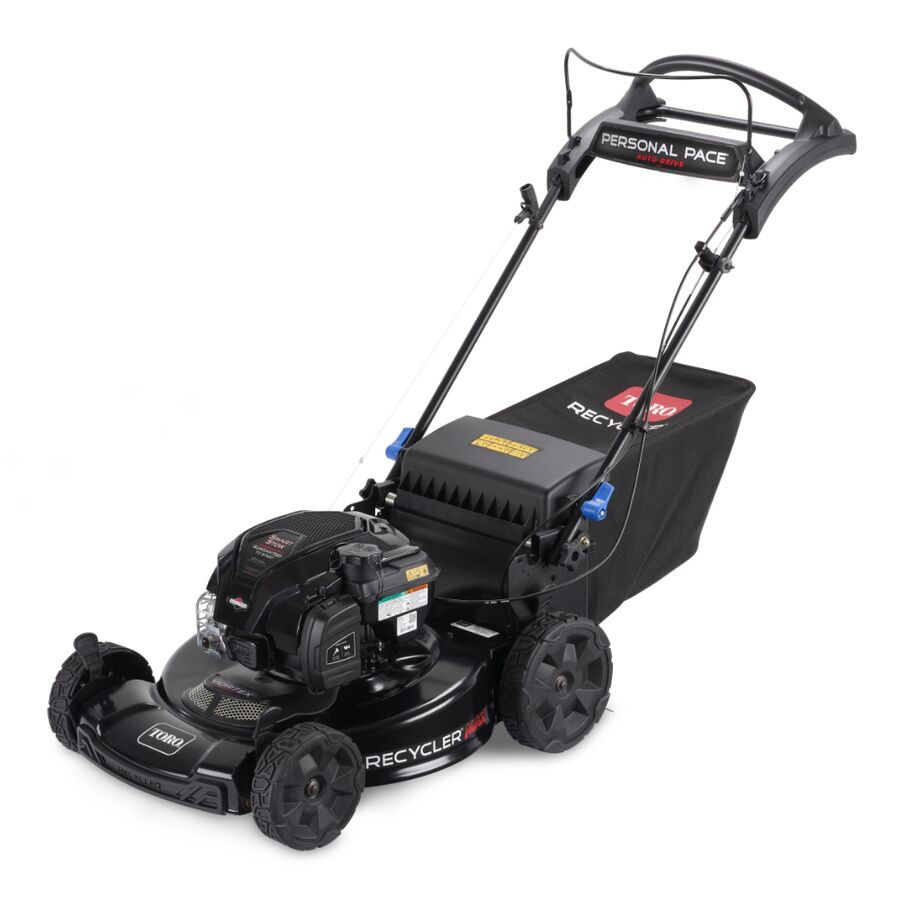 Toro 22 Inch (56 cm) Recycler Max Gas Lawn Mower with Personal Pace & SmartStow