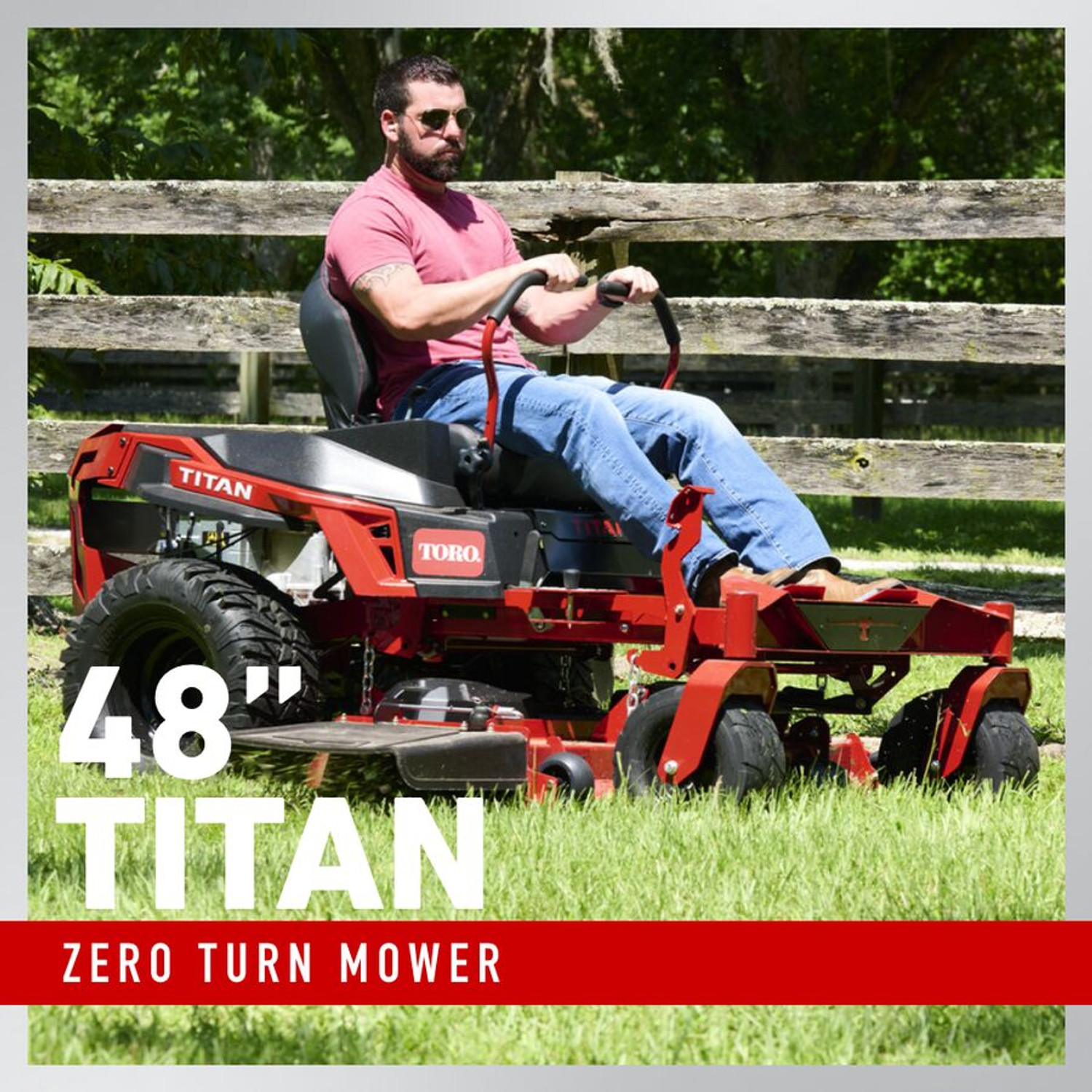 Titan Heavy Duty Zero Turn Mowers 48