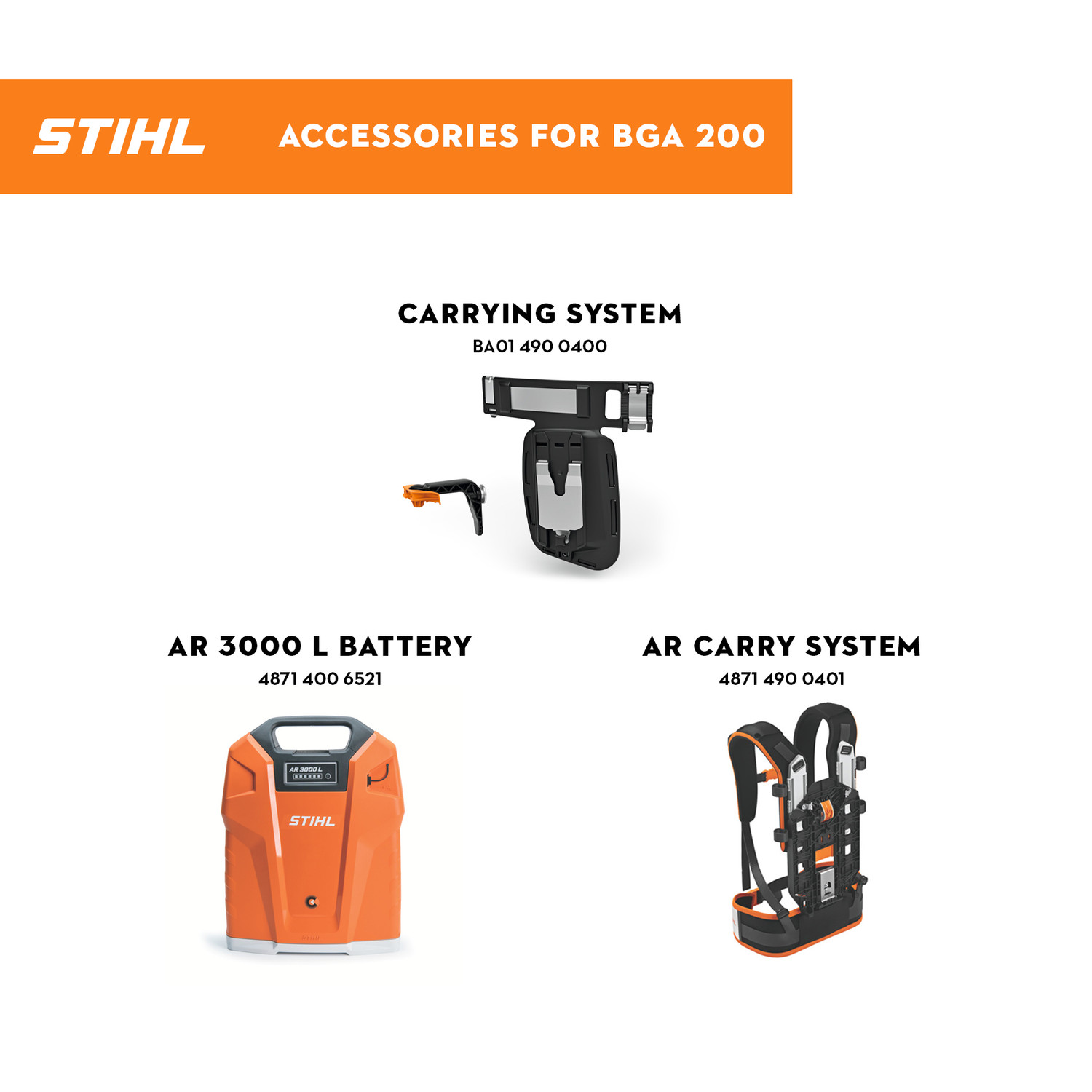 Stihl BGA 200 Lithium Ion Handheld Blower - Valley Power Equipment