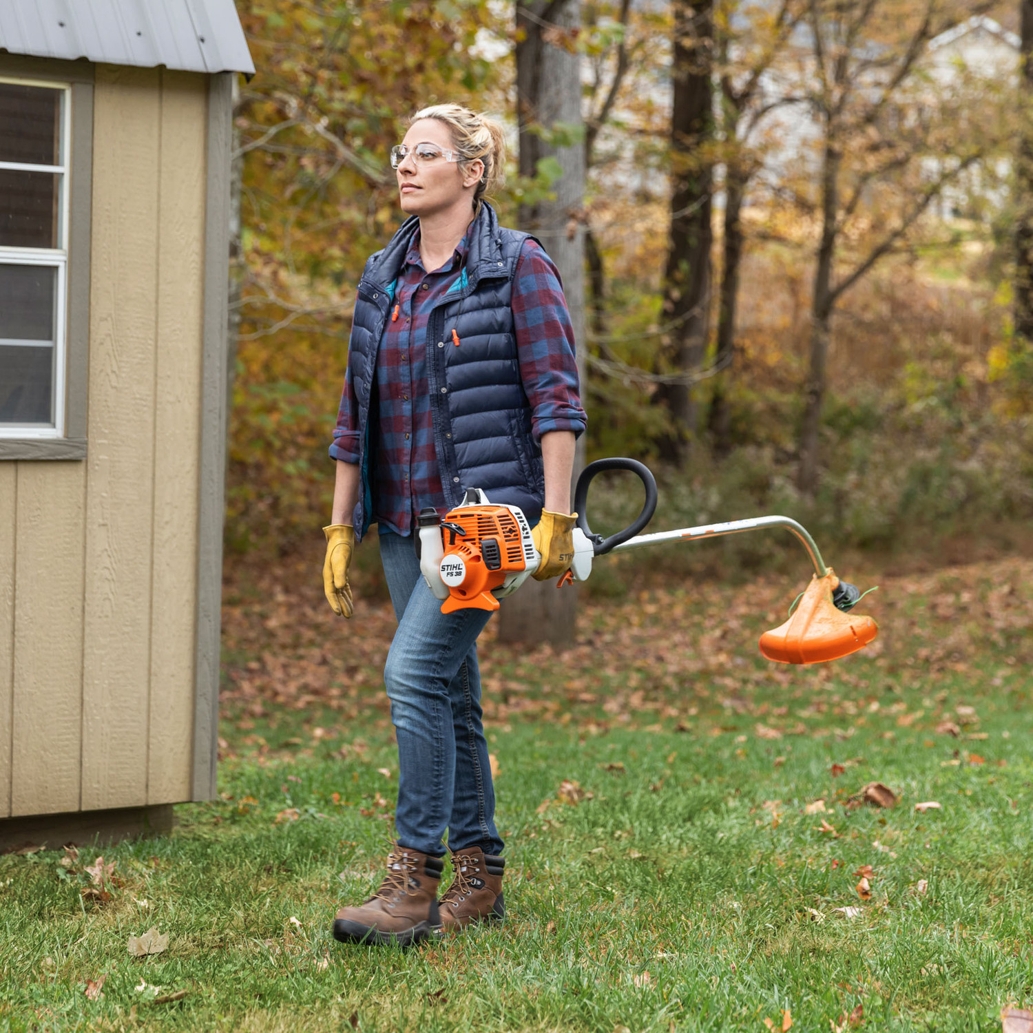 Stihl FS38 Curved Shaft Weed Trimmer - Valley Power Equipment