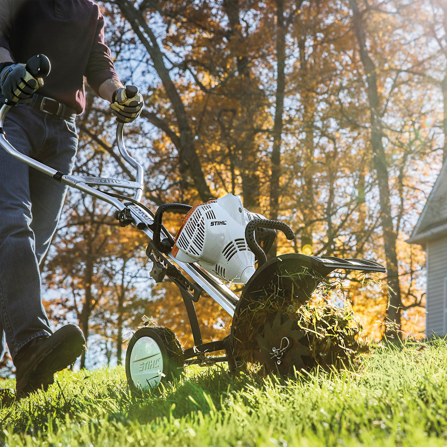 リール boss Stihl MM56C-E STIHL YARD BOSS Tiller - Valley Power Equipment