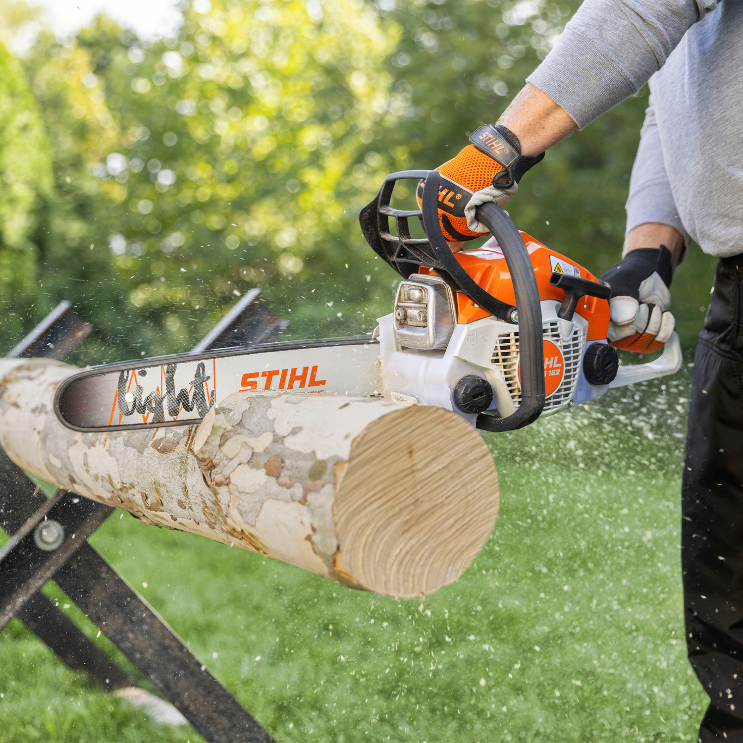 stihl チェーンソー STIHL MS 162 Z – 16” Gas Powered Chainsaw – Main Street Mower