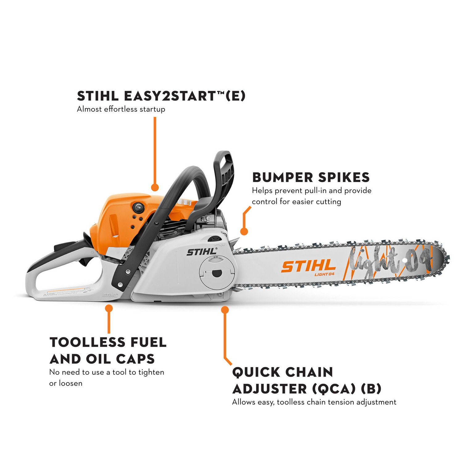 Stihl MS251C-BE Easy2Start Chainsaw 18