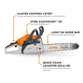 Stihl MS212C-BE Easy2Start Chainsaw 18
