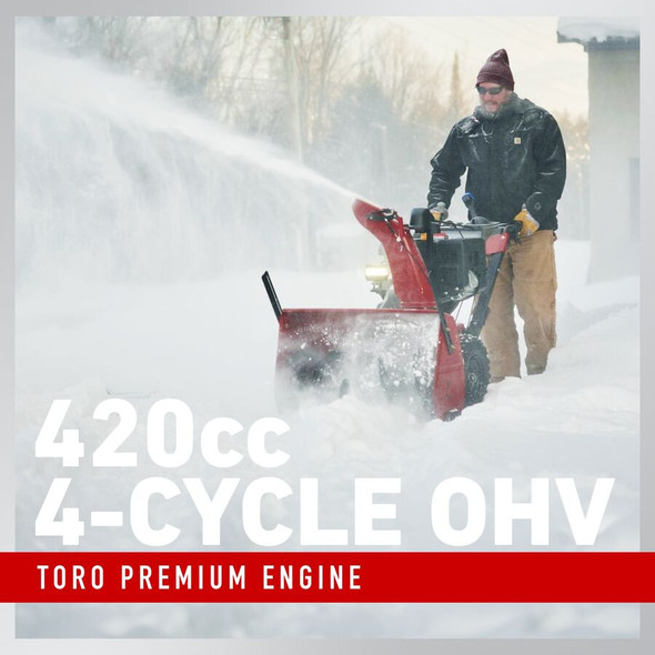 Toro 28" Power Max HD 1428 OHXE Commercial Two-Stage Gas Snow Blower