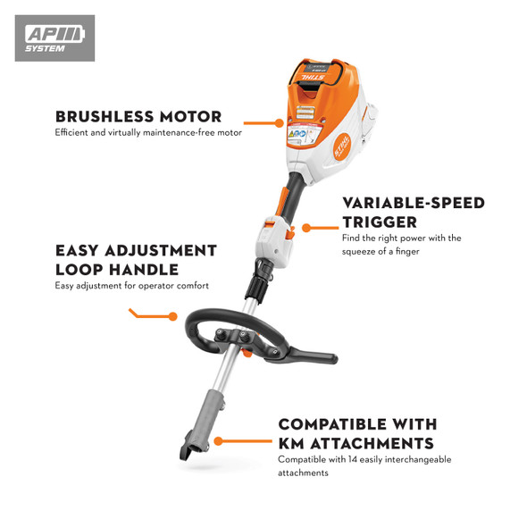 Stihl KMA120R Lithium Ion Kombi System Stihl KMA120R Lithium Ion Kombi System
