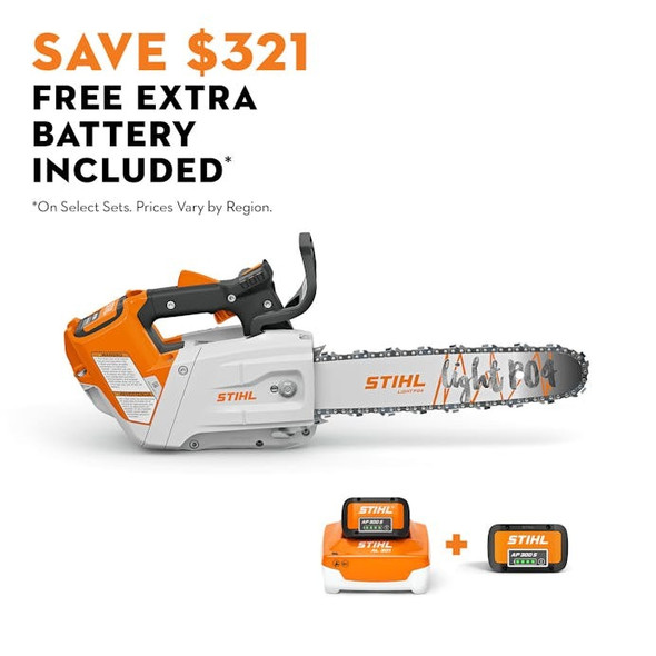 Stihl MSA220TC-O Lithium Ion Top Handle Chainsaw - Unit Only