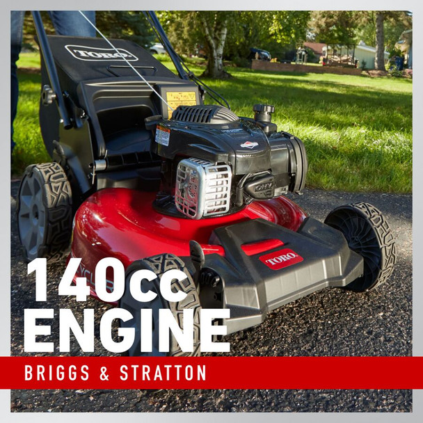 Toro 21" Recycler High Wheel Push Gas Lawn Mower