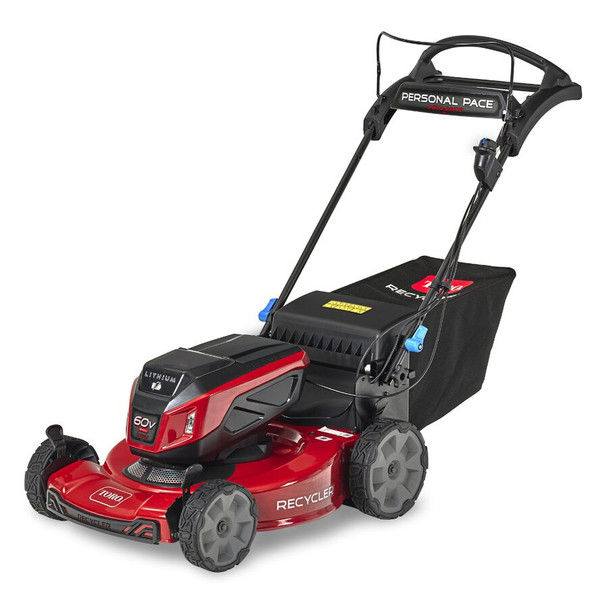 Toro 60V Max 22" Recycler Lawn Mower w/ Personal Pace - 8.0Ah Battery Included
