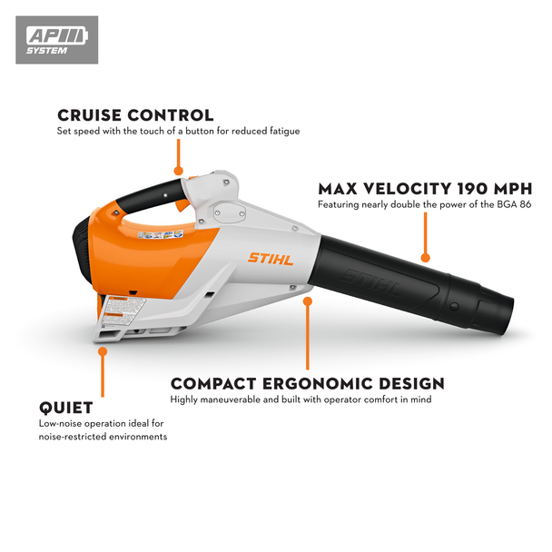 Stihl BGA250 Lithium Ion Handheld Blower