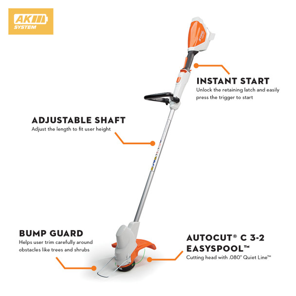 Stihl FSA57 Lithium Ion Weed Trimmer