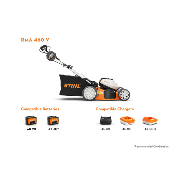 Stihl RMA460V Lithium Ion Self-Propelled Mower