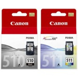 Genuine Canon PG510 Black & CL511 Colour Value Pack