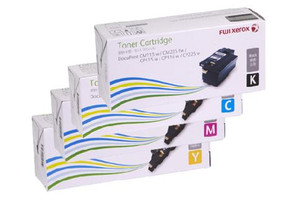 Genuine Xerox CP115, CP116, CP225, CM225 Set of 4 Colour Toner Cartridges, High Capacity Genuine Xerox CP115, CP116, CP225, CM225 Set of 4 Colour Toner Cartridges, High Capacity